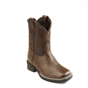 0168CDN Bota Caballo Dorado niño petatillo