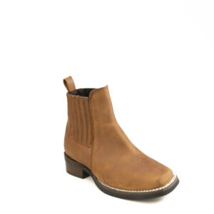 0178CDN Botín Caballo Dorado niño rodeo