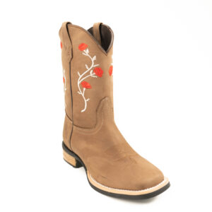 0210CDD Bota Caballo Dorado corta flores