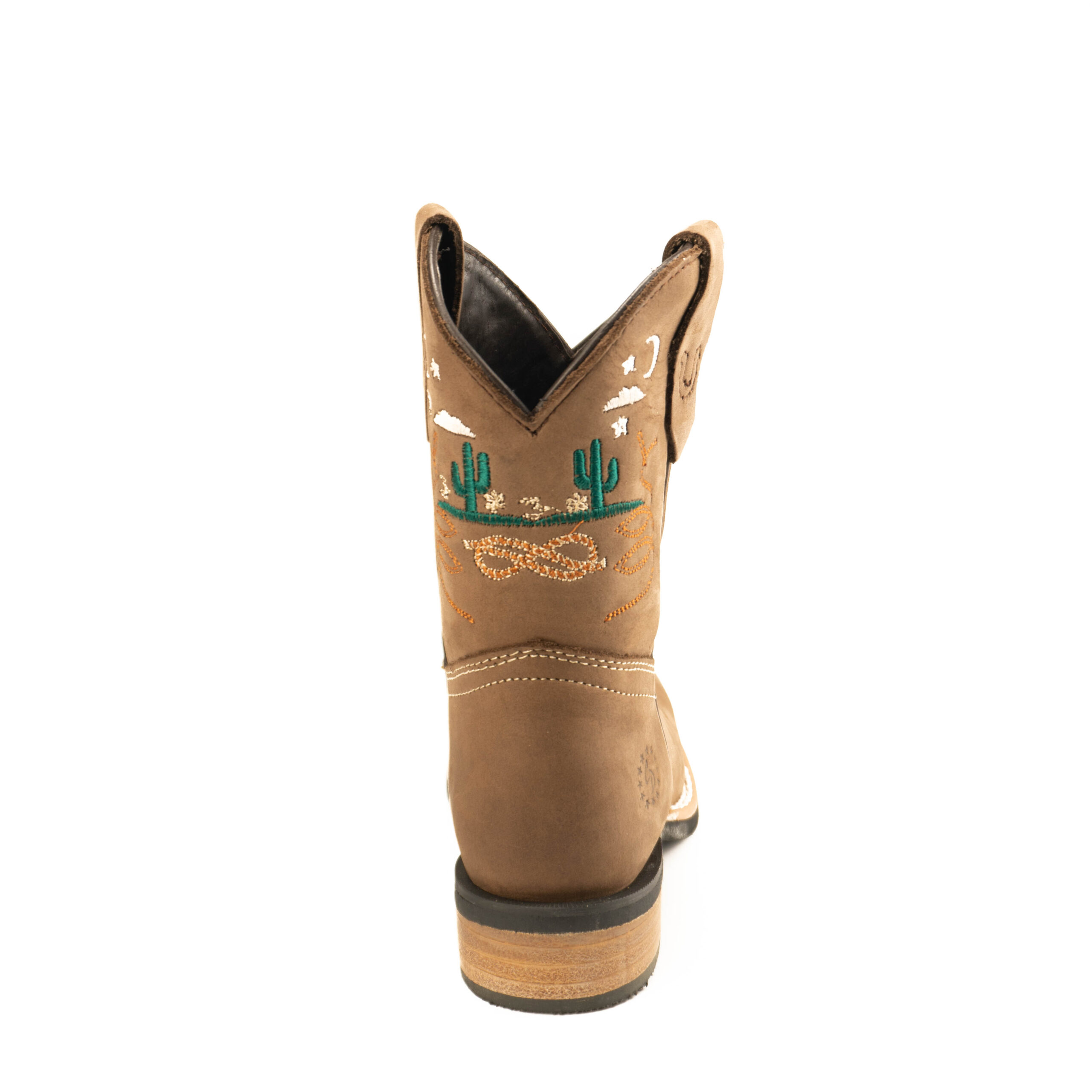 0194CDN Bota Caballo Dorado niño rodeo cactus - Image 6