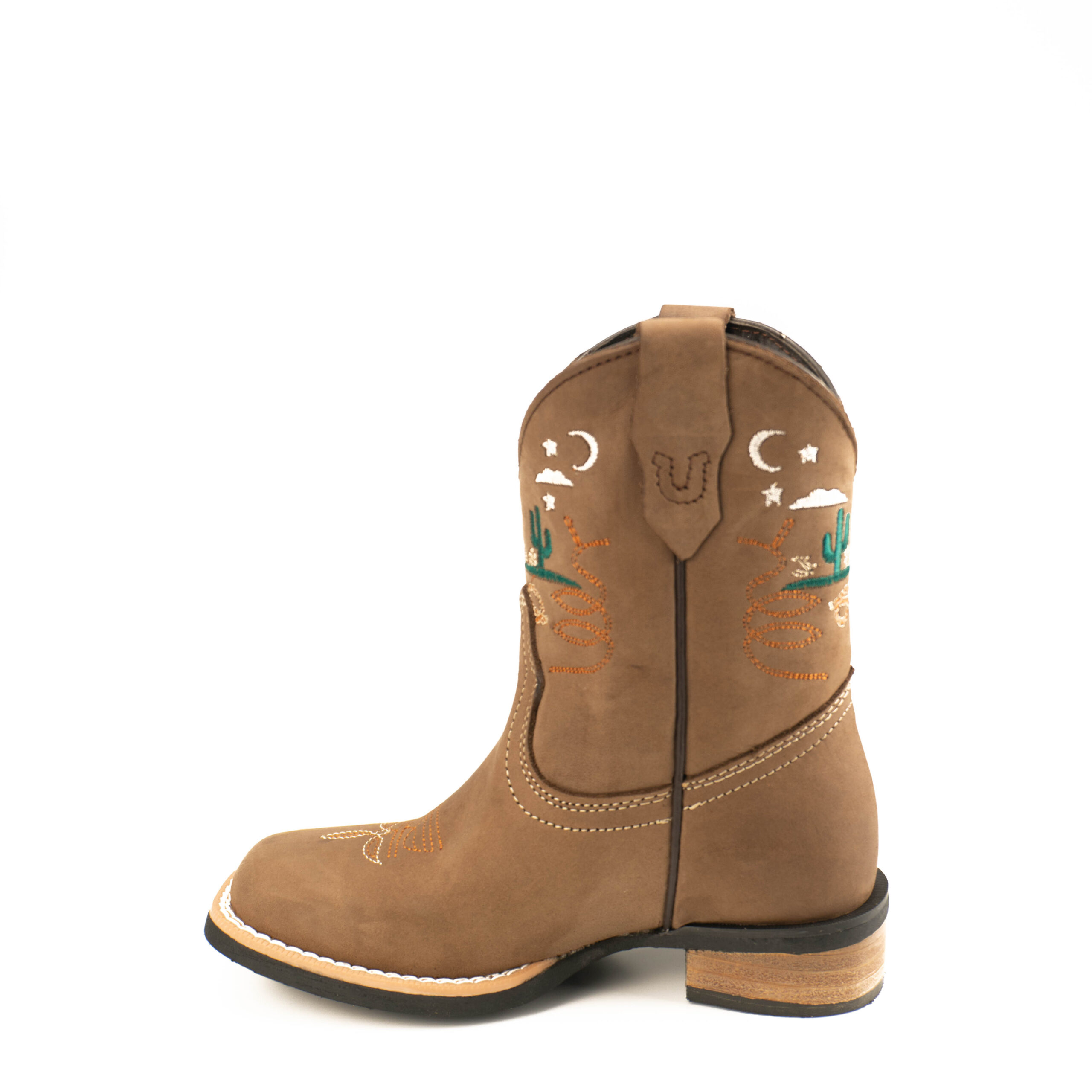 0194CDN Bota Caballo Dorado niño rodeo cactus - Image 5