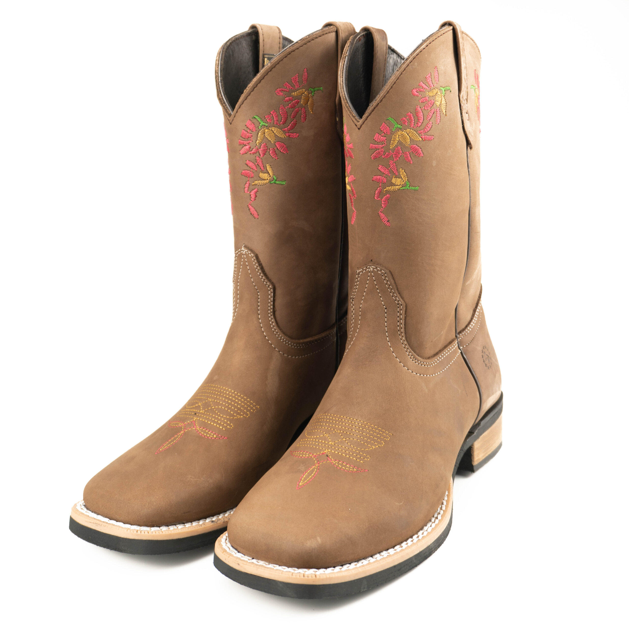 0221CDD Bota Caballo Dorado dama y juvenil rodeo flores - Image 2